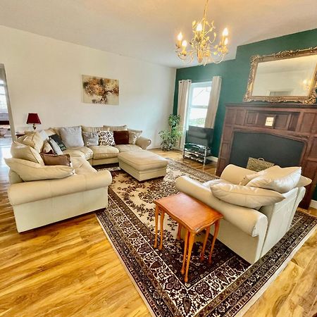 Spacious 3 bedroom garden apartment in Snowdonia National Park Garndolbenmaen Exterior foto